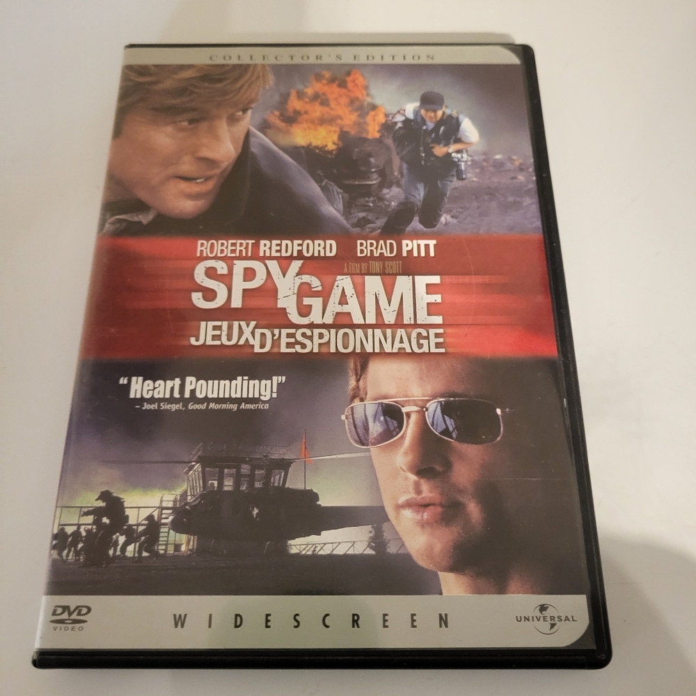 Spy Game on DVD